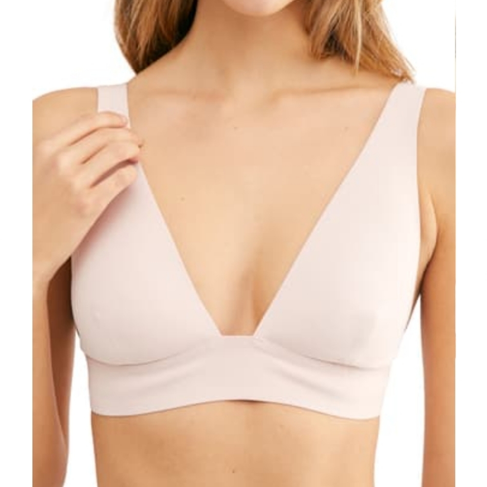 FREE PEOPLE Powders Blush Bralette New